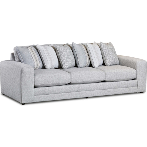 Sofa in Limelight Mineral Grey Fabric